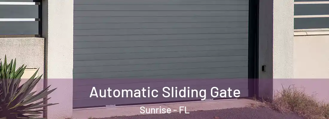 Automatic Sliding Gate Sunrise - FL