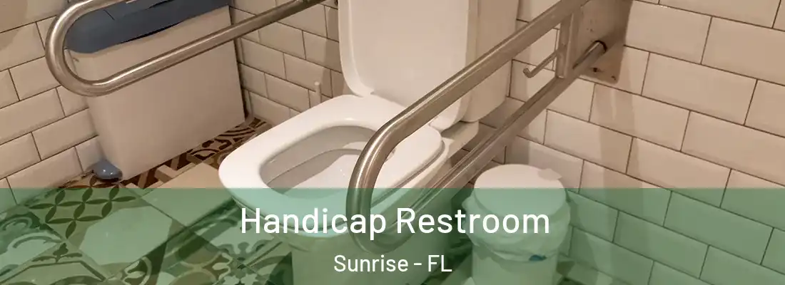  Handicap Restroom Sunrise - FL