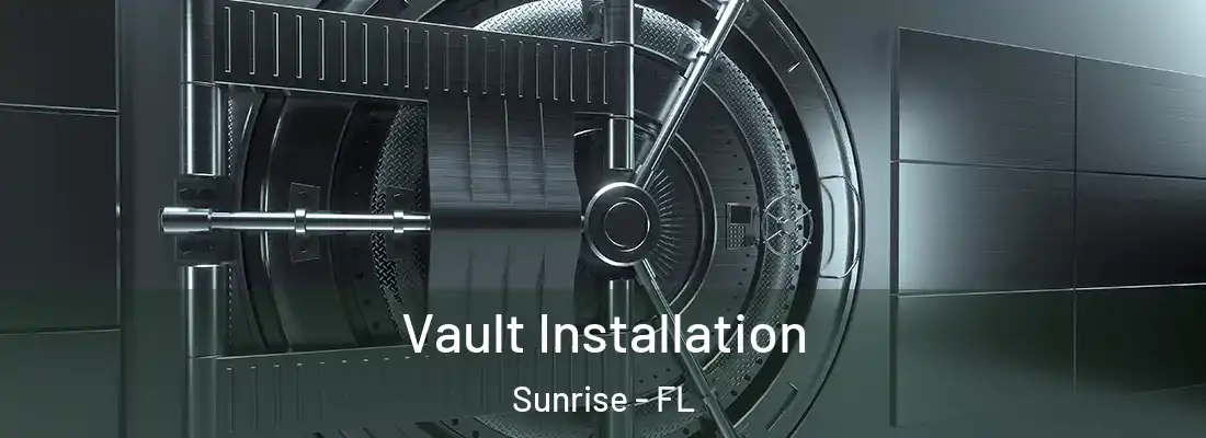 Vault Installation Sunrise - FL